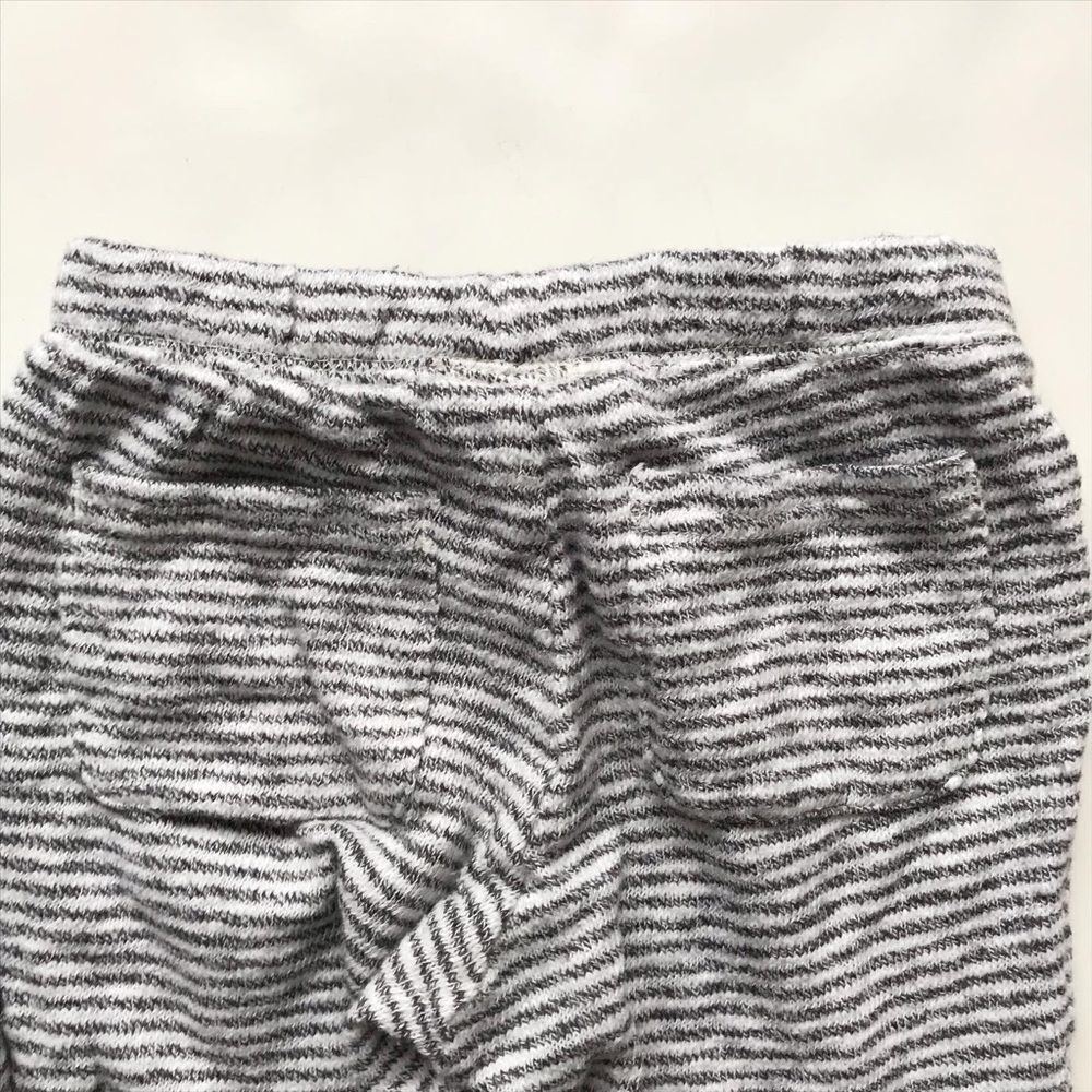 Gymboree stripe Henley hooded sweatshirt EUC 12-18m / jogger EUC 18-24m set - Picture 9 of 9